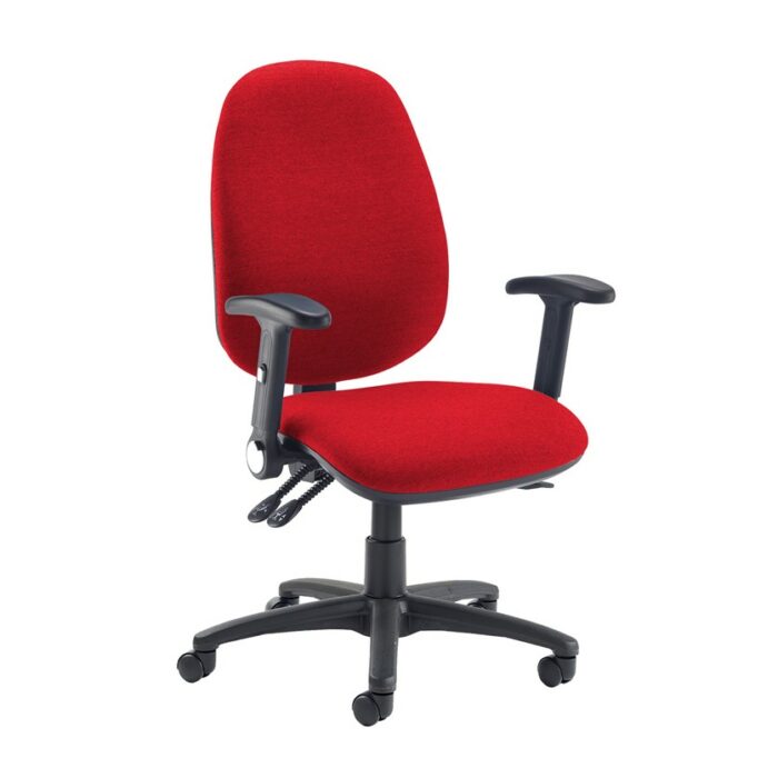 DAMS Jota extra high back operator chair with folding arms-28449