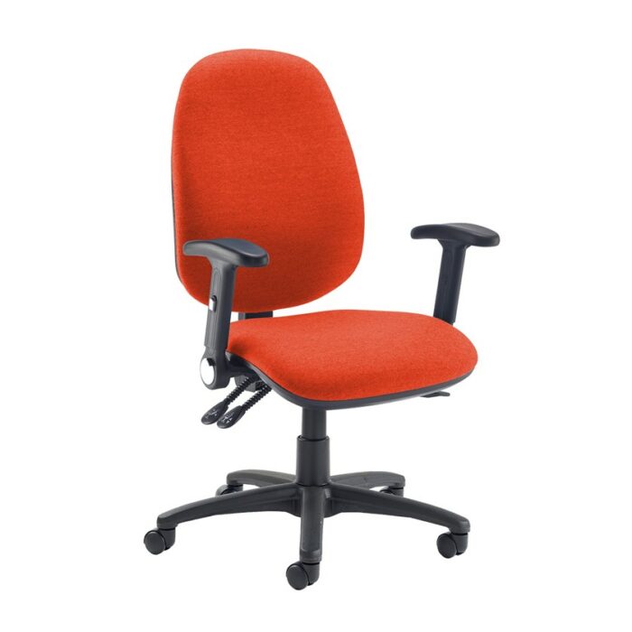 DAMS Jota extra high back operator chair with folding arms-28447