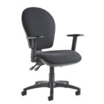 DAMS Altino extra high back operator chair with adjustable arms - made to order-0