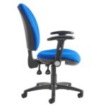 DAMS Altino extra high back operator chair with folding arms - made to order-28855
