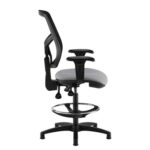 DAMS Senza mesh back draughtsmans chair with adjustable arms - made to order-28303