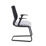 DAMS Tegan mesh back cantilever frame visitors chair - made to order-28154