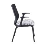 DAMS Tegan mesh back 4 leg frame meeting chair - made to order-28147