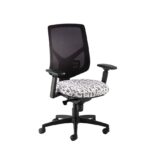 DAMS Tegan mesh back asynchro operator chair with 3D arms - made to order-0