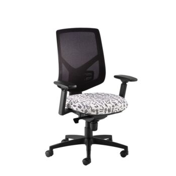 DAMS Tegan mesh back asynchro operator chair with 3D arms - made to order-0