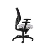 DAMS Tegan mesh back asynchro operator chair with 3D arms - made to order-28081
