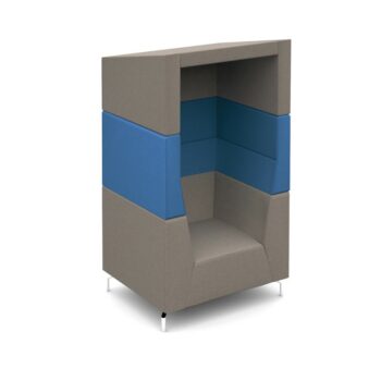 DAMS Alban Top single seater high sofa with canopy and touch light-0