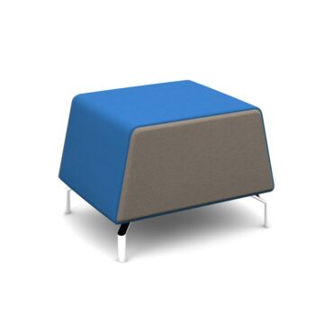DAMS Alban single foot stool with chrome legs-0