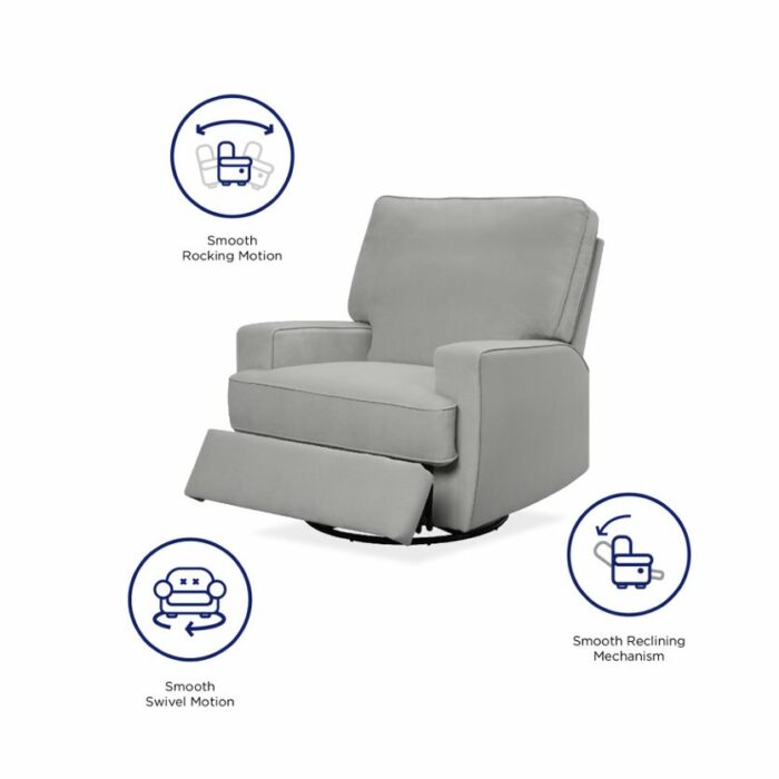 Dorel Baby Relax Rylan Swivel Glider Recliner Chair-30168