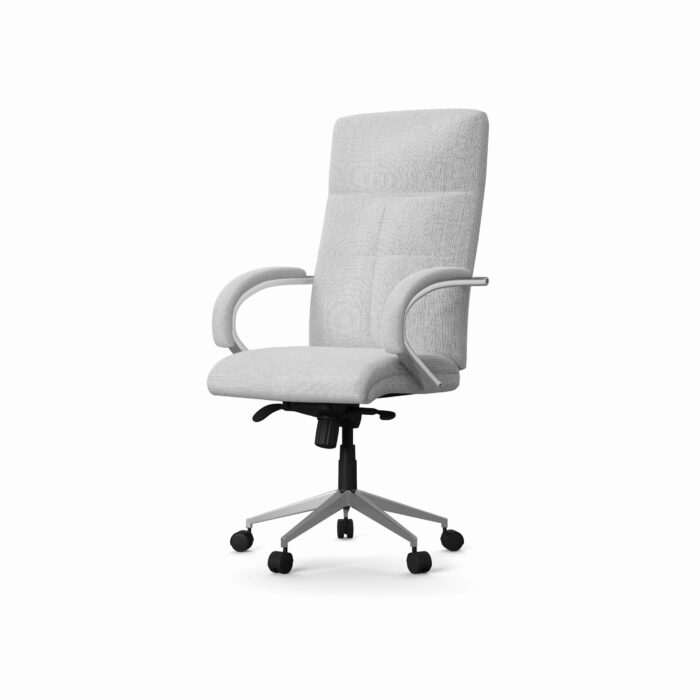 Dorel Alphason Bedford Executive Fabric Office Chair - Grey-0