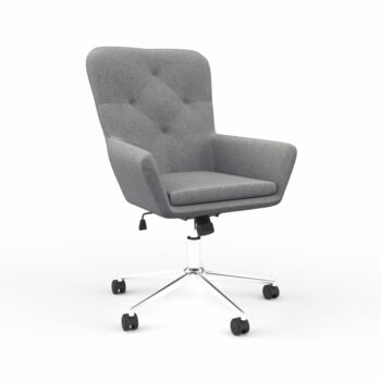 Dorel Alphason Benjamin Executive Fabric Office Chair - Grey-0