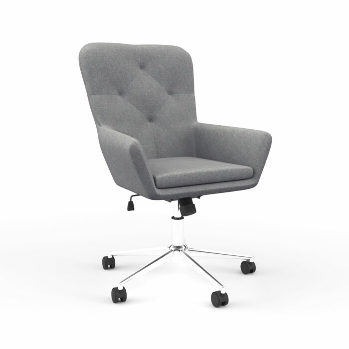 Dorel Alphason Benjamin Executive Fabric Office Chair - Grey-0