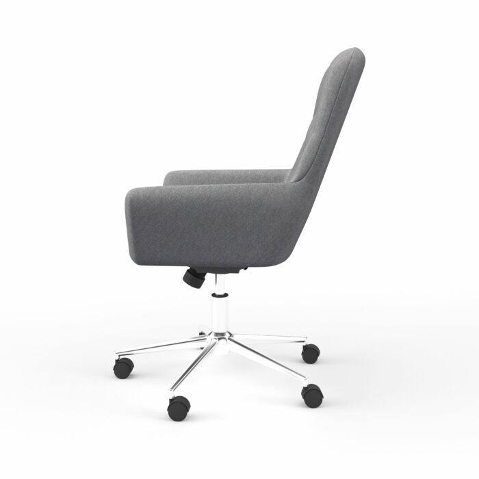 Dorel Alphason Benjamin Executive Fabric Office Chair - Grey-30252