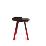 Dorel Alphason Fuego Gaming Desk - Red & Black-30519