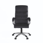 Dorel Alphason Hampton Leather Office Chair - Black-31826