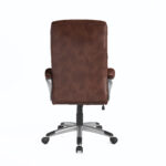Dorel Alphason Hampton Leather Office Chair - Brown-31837