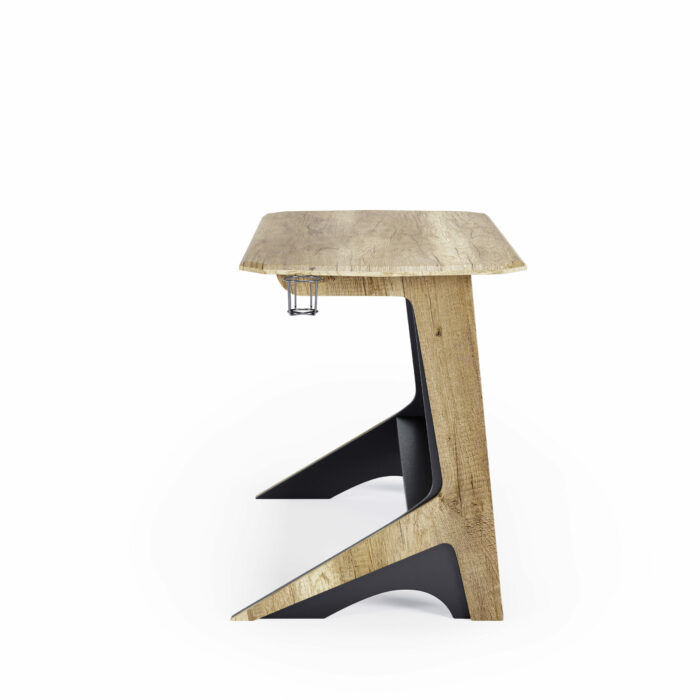 Dorel Alphason Jersey Office Desk - Oak & Black-30470