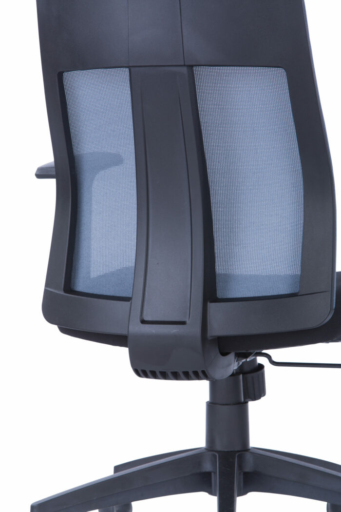 Dorel Alphason Laguna Fabric & Mesh Back Chair - Black or Grey-30146