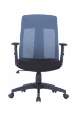 Dorel Alphason Laguna Fabric & Mesh Back Chair - Black or Grey-30144