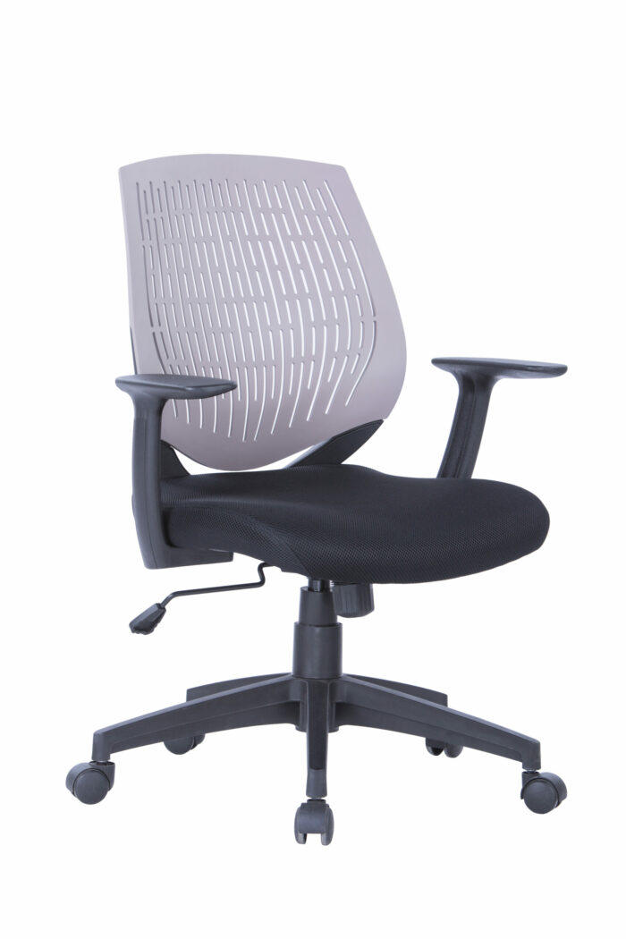 Dorel Alphason Malibu Fabric Seat With Plastic Backrest - Grey-0