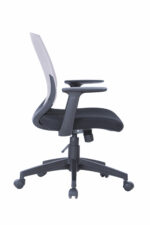 Dorel Alphason Malibu Fabric Seat With Plastic Backrest - Grey-30240