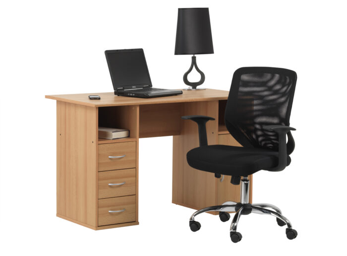 Dorel Alphason Maryland Office Desk - Beech-30461