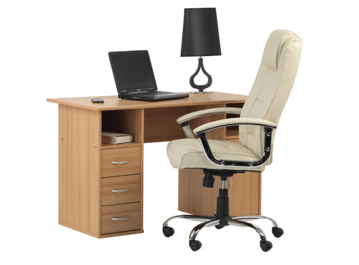 Dorel Alphason Maryland Office Desk - Beech-30460