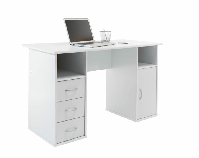Dorel Alphason Maryland Office Desk - White-30432