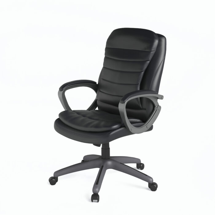 Dorel Alphason Mayfield Leather Office Chair - Black-0