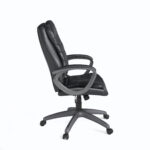 Dorel Alphason Mayfield Leather Office Chair - Black-31846