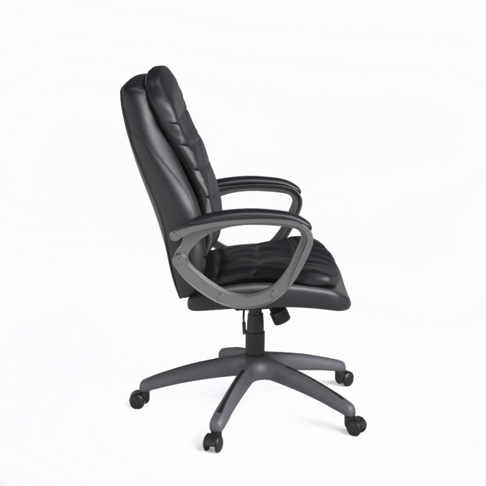 Dorel Alphason Mayfield Leather Office Chair - Black-31846