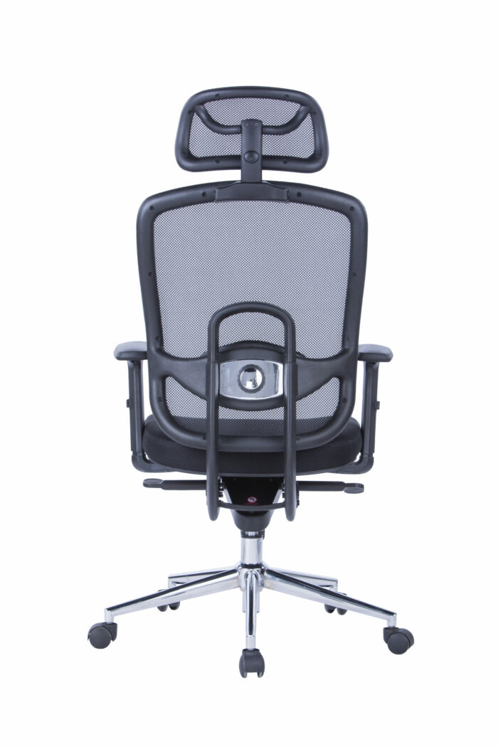 Dorel Alphason Miami Mesh Back Chair - Black-30160