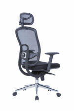 Dorel Alphason Miami Mesh Back Chair - Black-0
