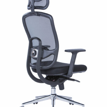 Dorel Alphason Miami Mesh Back Chair - Black-0