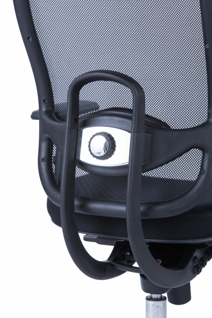 Dorel Alphason Miami Mesh Back Chair - Black-30163
