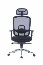 Dorel Alphason Miami Mesh Back Chair - Black-30159