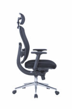 Dorel Alphason Miami Mesh Back Chair - Black-30155
