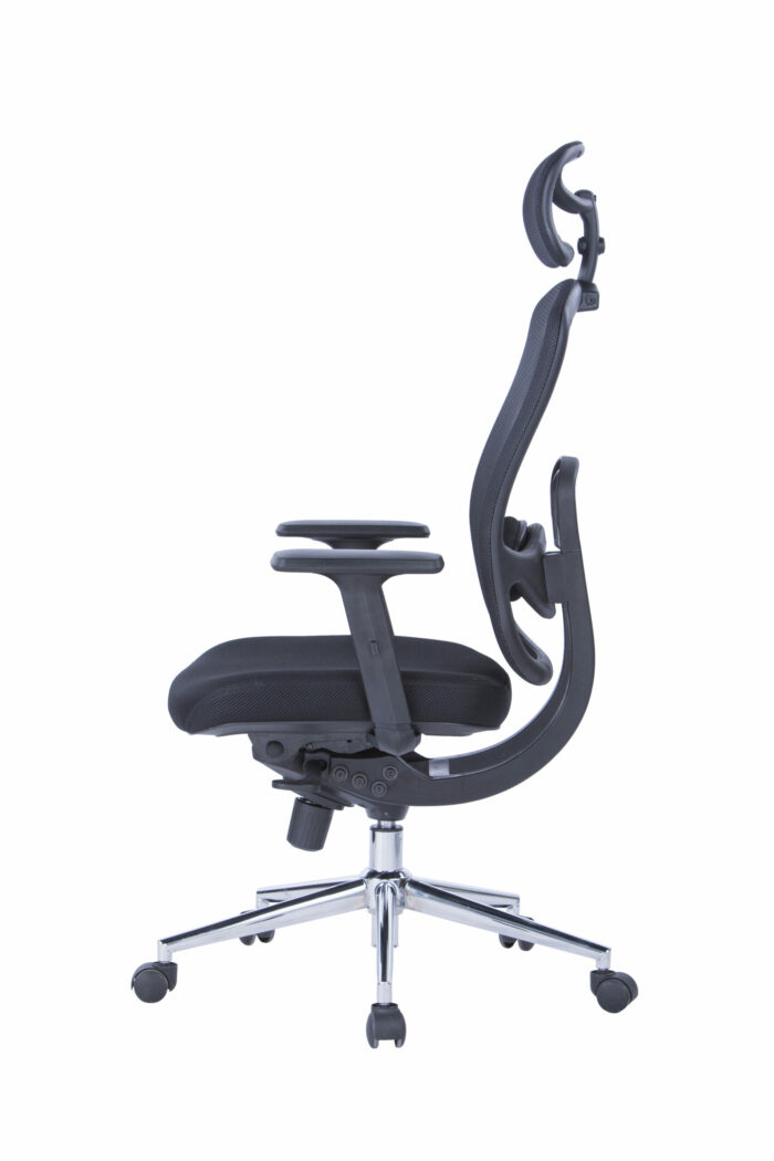 Dorel Alphason Miami Mesh Back Chair - Black-30154