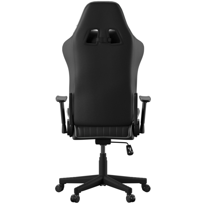 Dorel Alphason Senna Fully Adjustable Gaming Chair - Faux Leather - Black & Grey-30293
