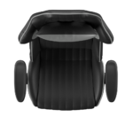 Dorel Alphason Senna Fully Adjustable Gaming Chair - Faux Leather - Black & Grey-30296