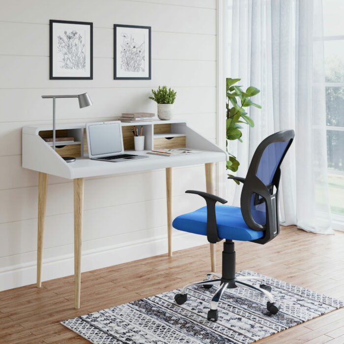 Dorel Alphason Tampa Office Chair - Blue-31798
