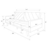 Dorel Paxson Sofa Bed-30229