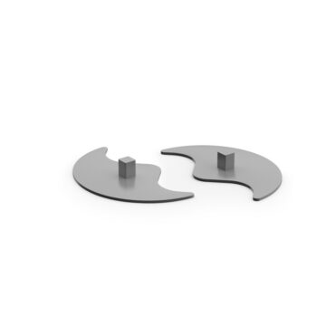 DAMS Vibe designer floor standing screen feet (pair)-0