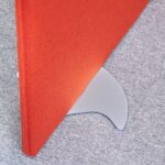 DAMS Vibe designer floor standing screen feet (pair)-33806