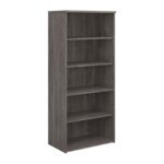 DAMS Universal Wooden Bookcases 800mm Wide - 5 Heights-33116