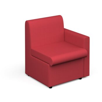 DAMS Alto modular reception seating with left hand arm - made to order-0