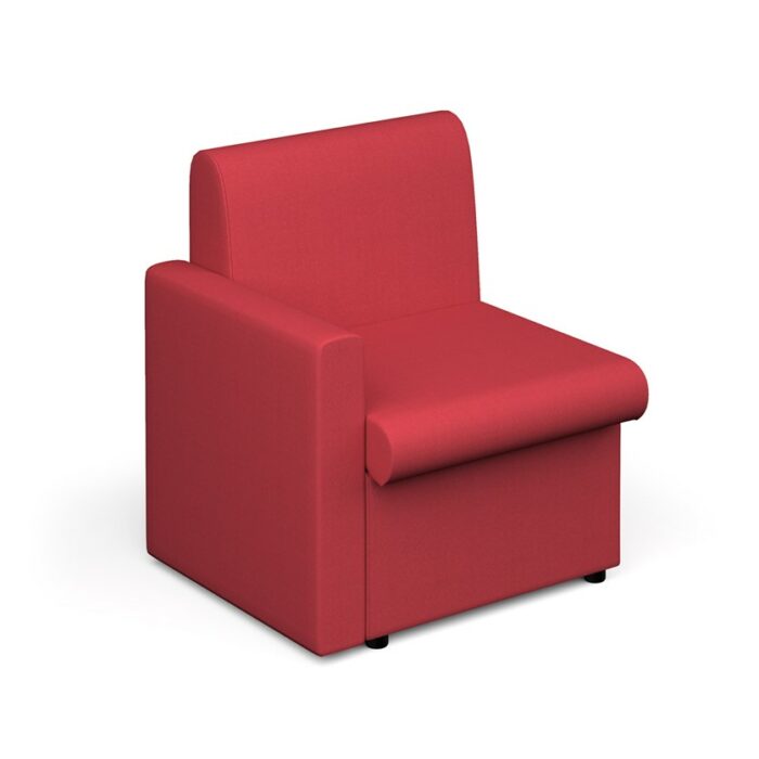 DAMS Alto modular reception seating with right hand arm - made to order-0