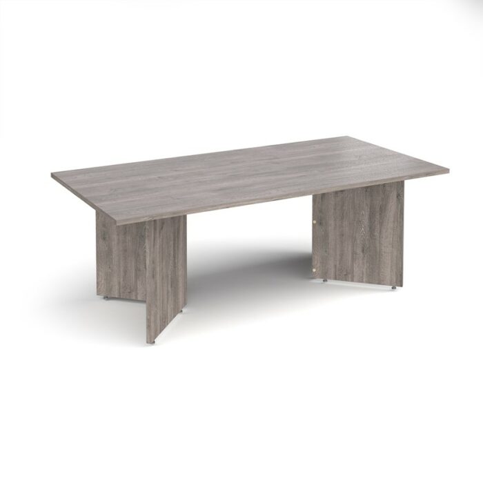 DAMS Arrow head leg rectangular boardroom table 2000mm x 1000mm-34250