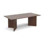 DAMS Arrow head leg rectangular boardroom table 2000mm x 1000mm-34249