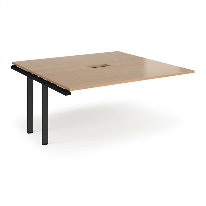 DAMS Adapt boardroom table add on unit 1600mm x 1600mm-34049
